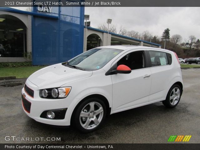 2013 Chevrolet Sonic LTZ Hatch in Summit White