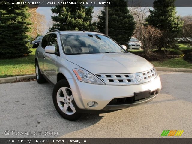 2004 Nissan Murano SL AWD in Sheer Silver Metallic