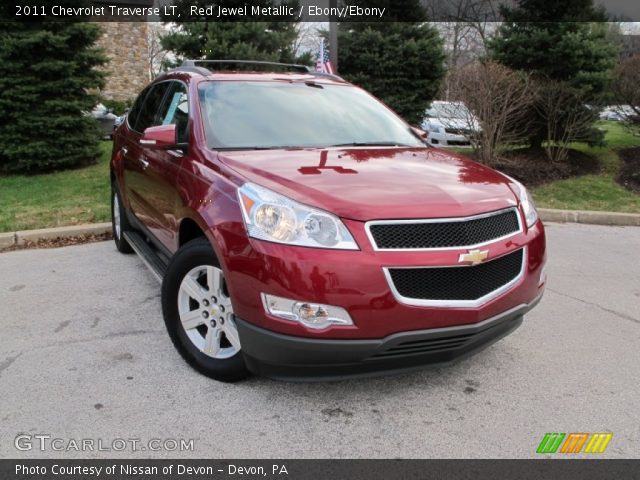 2011 Chevrolet Traverse LT in Red Jewel Metallic