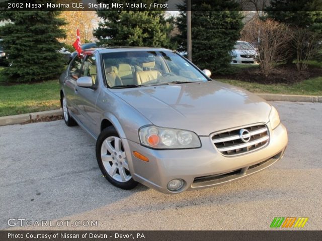 2002 Nissan Maxima GLE in Sterling Mist Metallic
