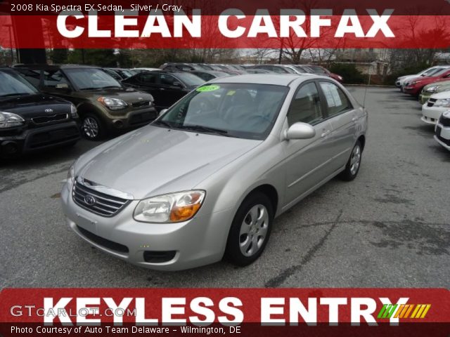 2008 Kia Spectra EX Sedan in Silver