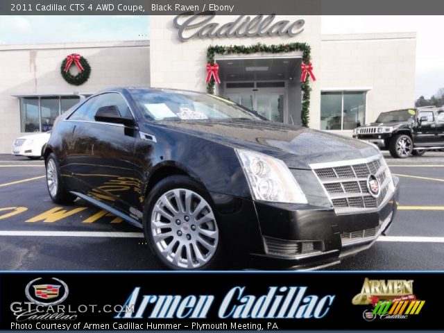 2011 Cadillac CTS 4 AWD Coupe in Black Raven