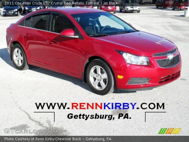2011 Chevrolet Cruze LT in Crystal Red Metallic Tintcoat
