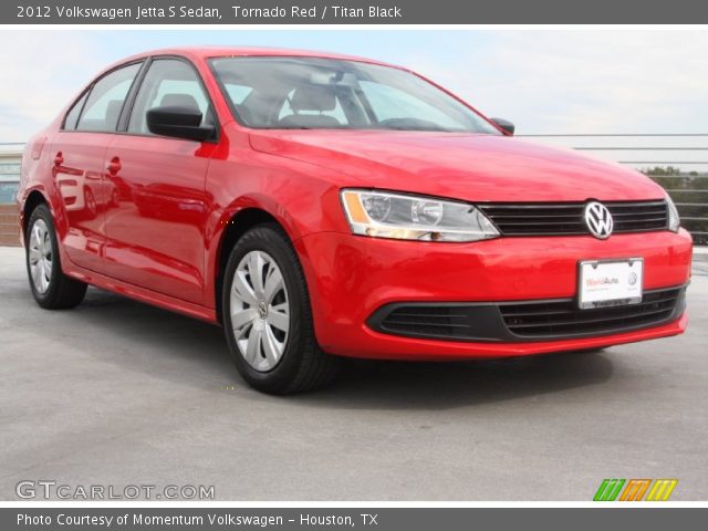 2012 Volkswagen Jetta S Sedan in Tornado Red