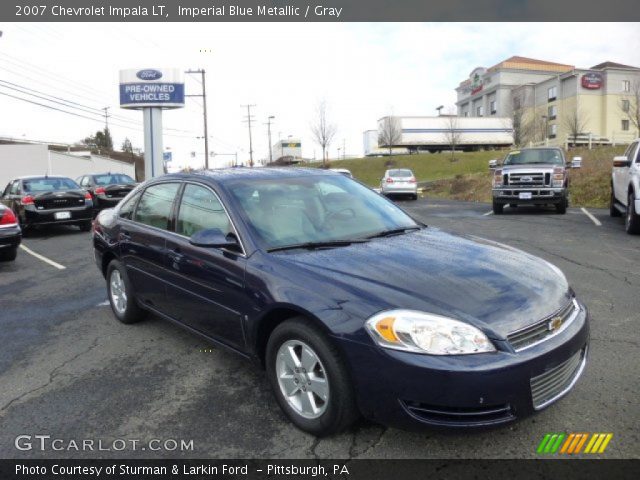 2007 Chevrolet Impala LT in Imperial Blue Metallic