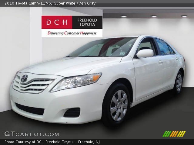2010 Toyota Camry LE V6 in Super White