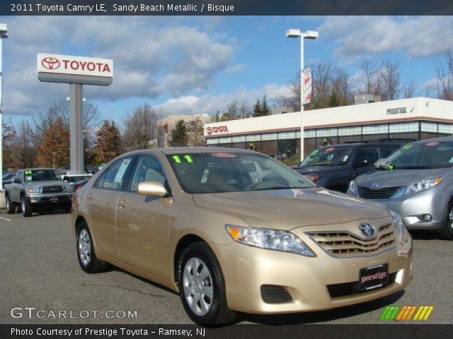 2011 Toyota Camry LE in Sandy Beach Metallic