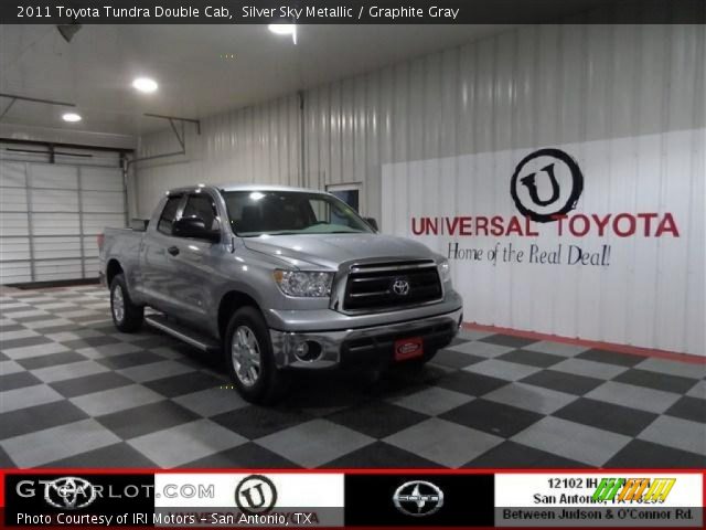 2011 Toyota Tundra Double Cab in Silver Sky Metallic