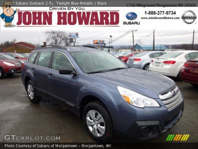 2013 Subaru Outback 2.5i in Twilight Blue Metallic