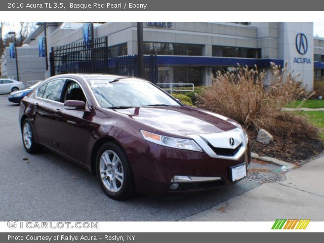 2010 Acura TL 3.5 in Basque Red Pearl