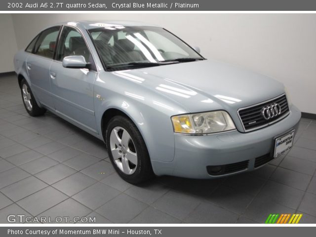 2002 Audi A6 2.7T quattro Sedan in Crystal Blue Metallic