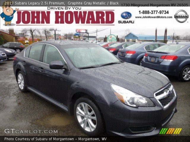 2013 Subaru Legacy 2.5i Premium in Graphite Gray Metallic