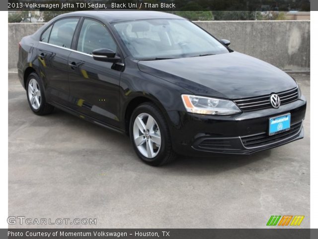 2013 Volkswagen Jetta TDI Sedan in Black Uni