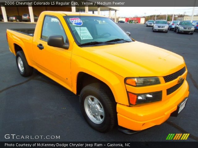 2006 Chevrolet Colorado LS Regular Cab in Yellow