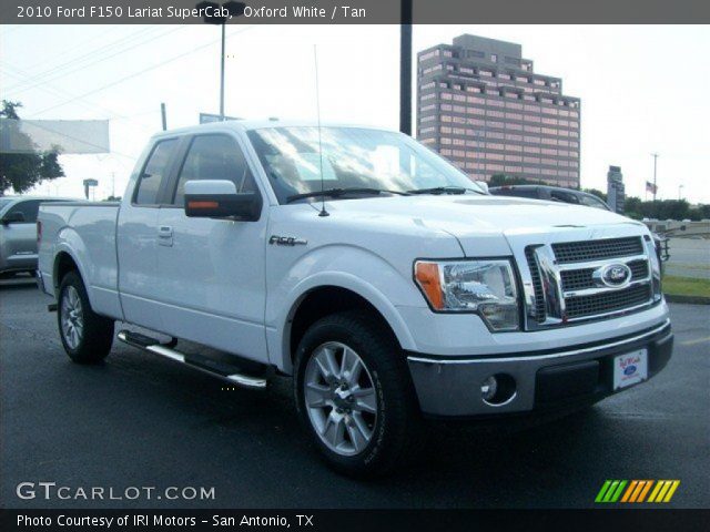 2010 Ford F150 Lariat SuperCab in Oxford White