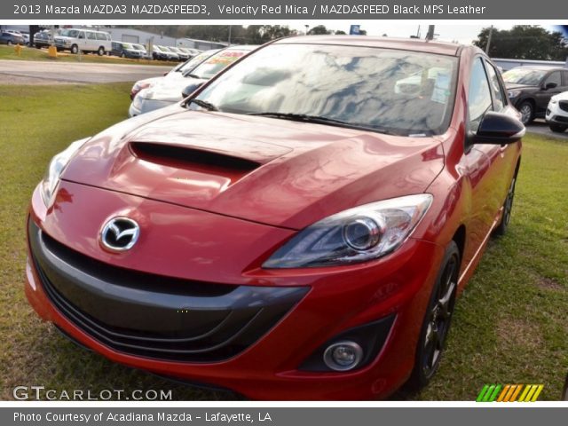 2013 Mazda MAZDA3 MAZDASPEED3 in Velocity Red Mica