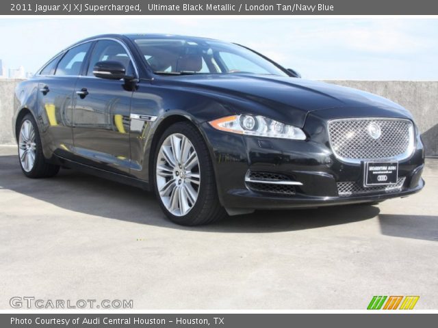 2011 Jaguar XJ XJ Supercharged in Ultimate Black Metallic