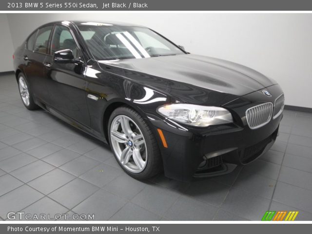 2013 BMW 5 Series 550i Sedan in Jet Black