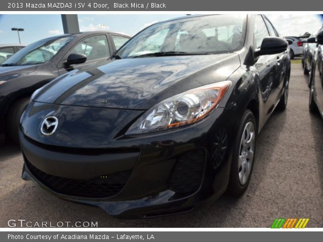 2013 Mazda MAZDA3 i SV 4 Door in Black Mica