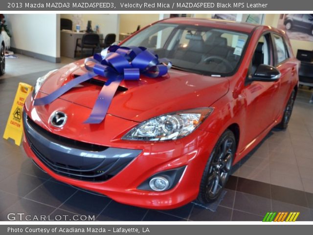 2013 Mazda MAZDA3 MAZDASPEED3 in Velocity Red Mica