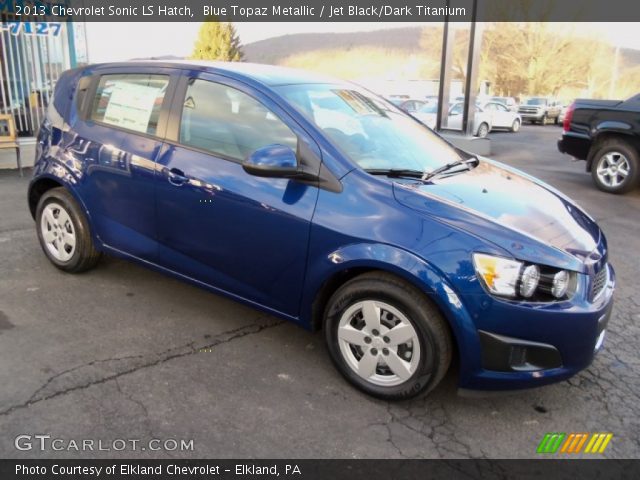 2013 Chevrolet Sonic LS Hatch in Blue Topaz Metallic
