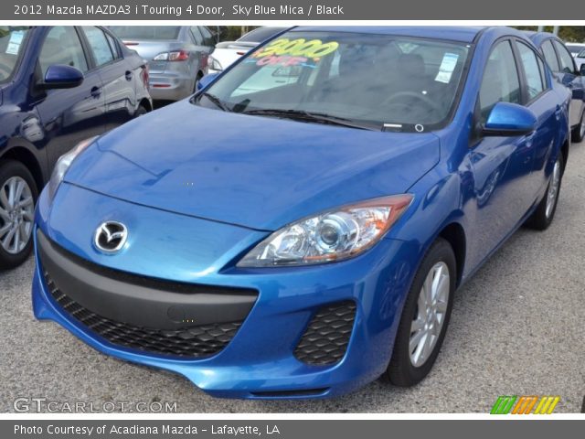 2012 Mazda MAZDA3 i Touring 4 Door in Sky Blue Mica