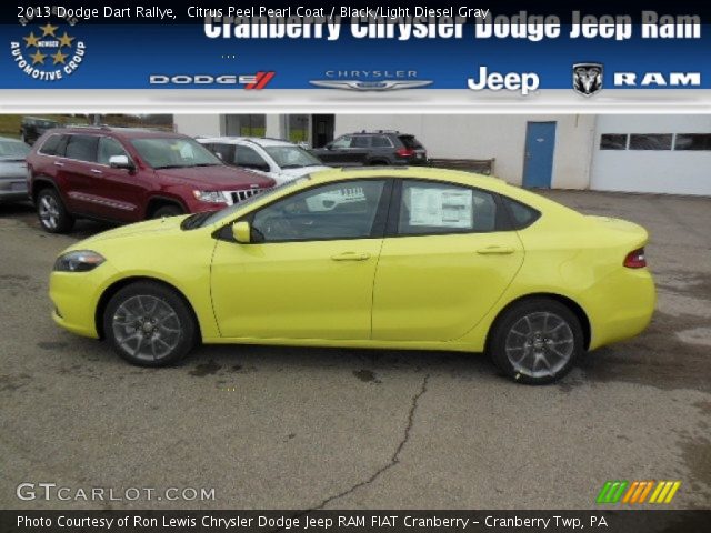 2013 Dodge Dart Rallye in Citrus Peel Pearl Coat