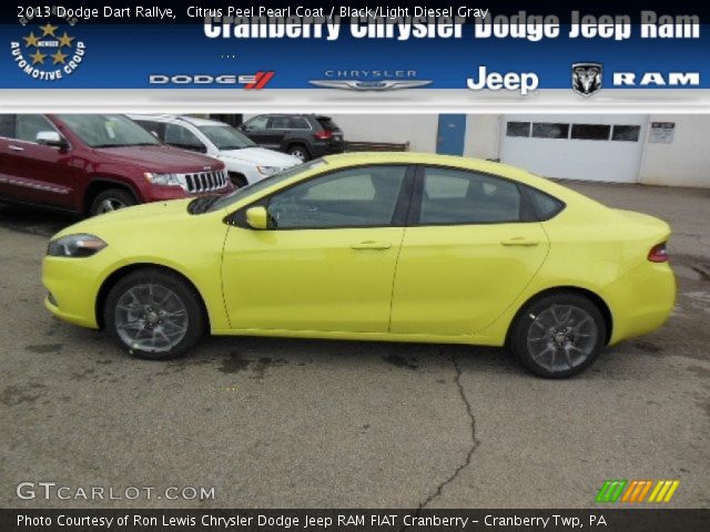 2013 Dodge Dart Rallye in Citrus Peel Pearl Coat