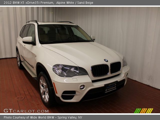 2012 BMW X5 xDrive35i Premium in Alpine White