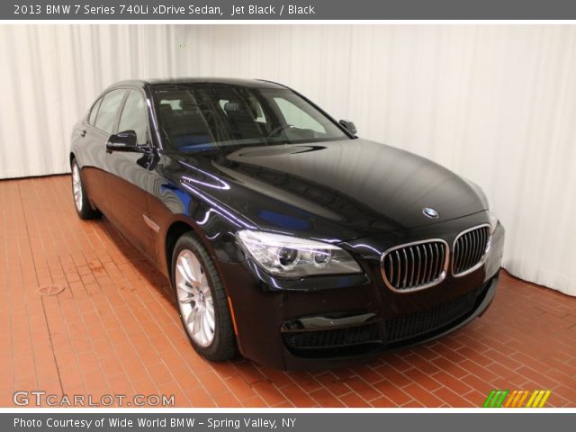 2013 BMW 7 Series 740Li xDrive Sedan in Jet Black