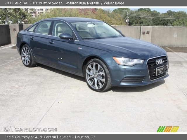 2013 Audi A6 3.0T quattro Sedan in Aviator Blue Metallic