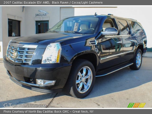 2007 Cadillac Escalade ESV AWD in Black Raven