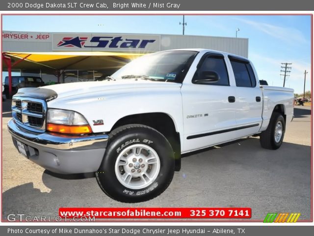 2000 Dodge Dakota SLT Crew Cab in Bright White