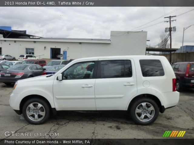 2013 Honda Pilot EX-L 4WD in Taffeta White