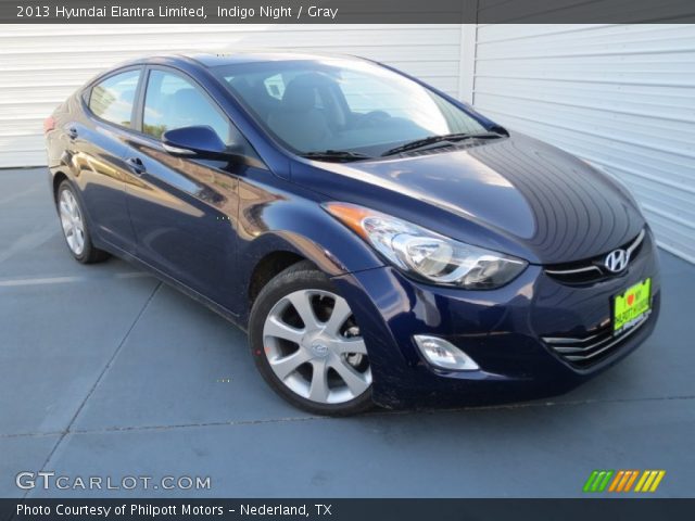 2013 Hyundai Elantra Limited in Indigo Night