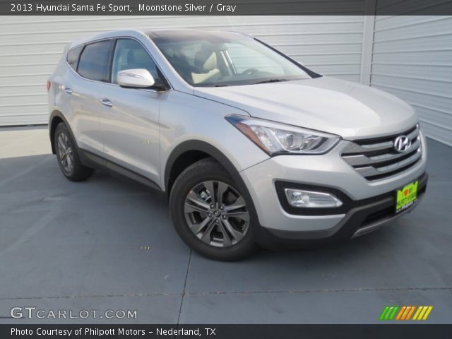2013 Hyundai Santa Fe Sport in Moonstone Silver