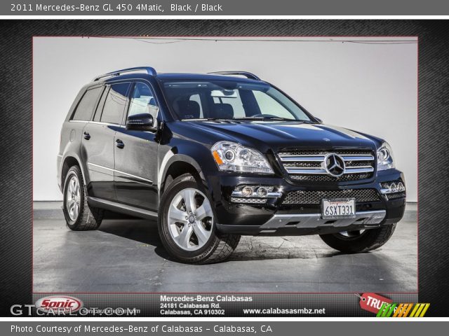 2011 Mercedes-Benz GL 450 4Matic in Black