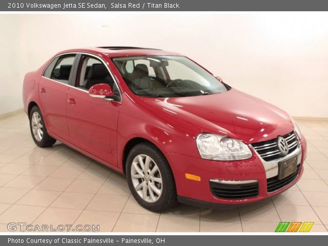 2010 Volkswagen Jetta SE Sedan in Salsa Red