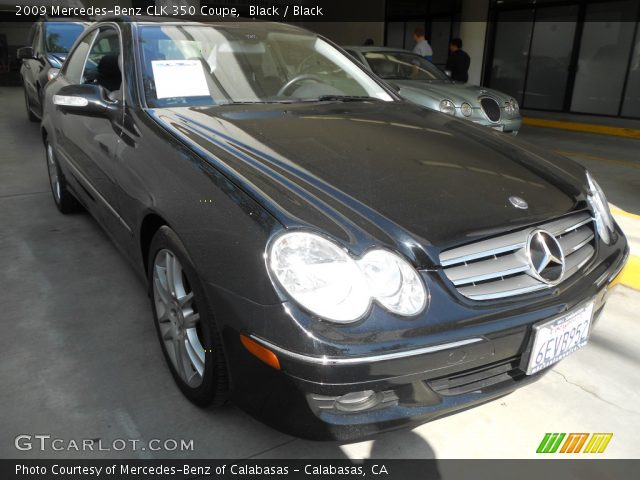 2009 Mercedes-Benz CLK 350 Coupe in Black