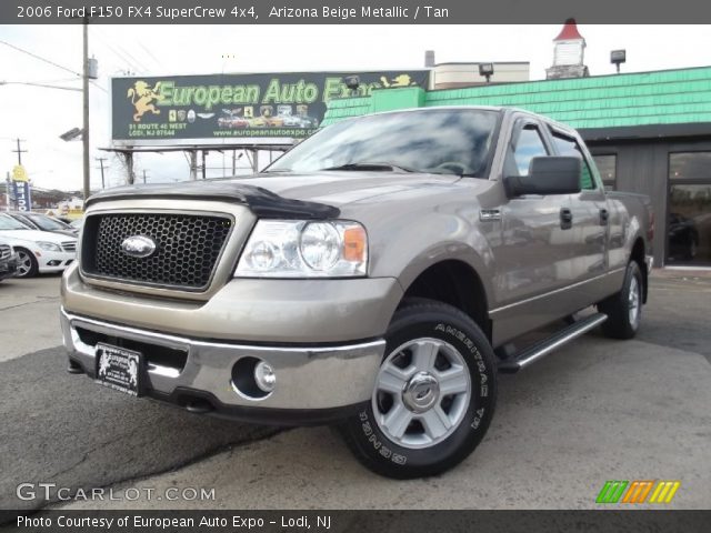 2006 Ford F150 FX4 SuperCrew 4x4 in Arizona Beige Metallic