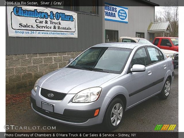 2006 Kia Rio Sedan in Silver