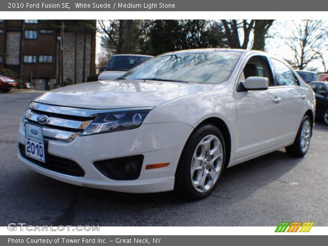2010 Ford Fusion SE in White Suede