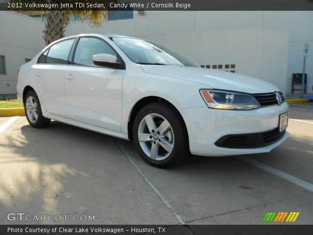 2012 Volkswagen Jetta TDI Sedan in Candy White