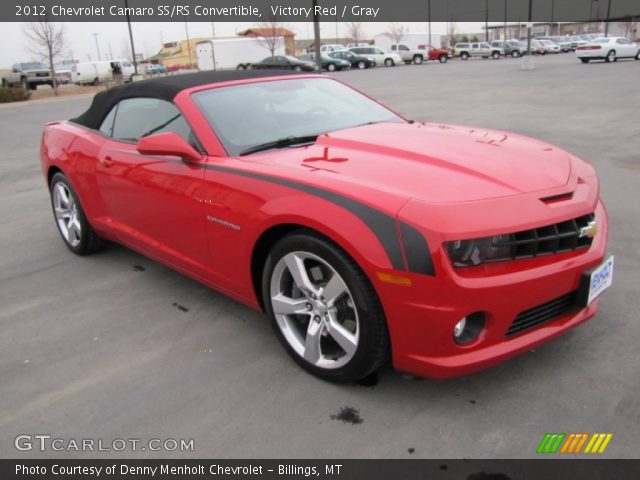 2012 Chevrolet Camaro SS/RS Convertible in Victory Red