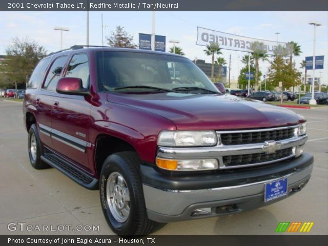 2001 Chevrolet Tahoe LT in Redfire Metallic