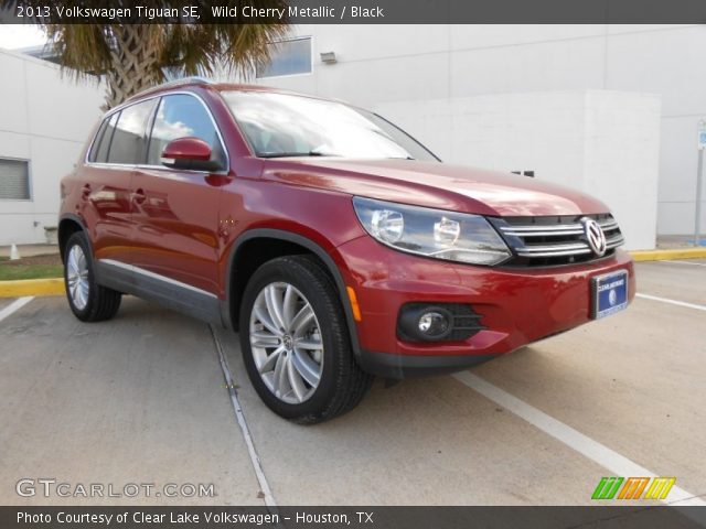 2013 Volkswagen Tiguan SE in Wild Cherry Metallic