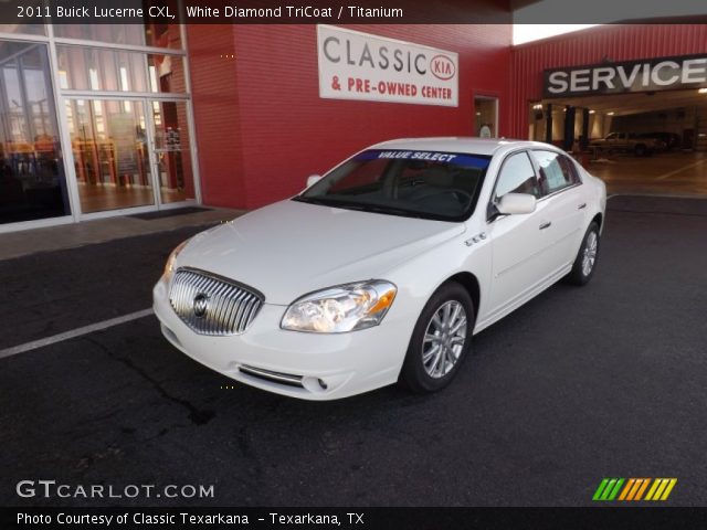 2011 Buick Lucerne CXL in White Diamond TriCoat