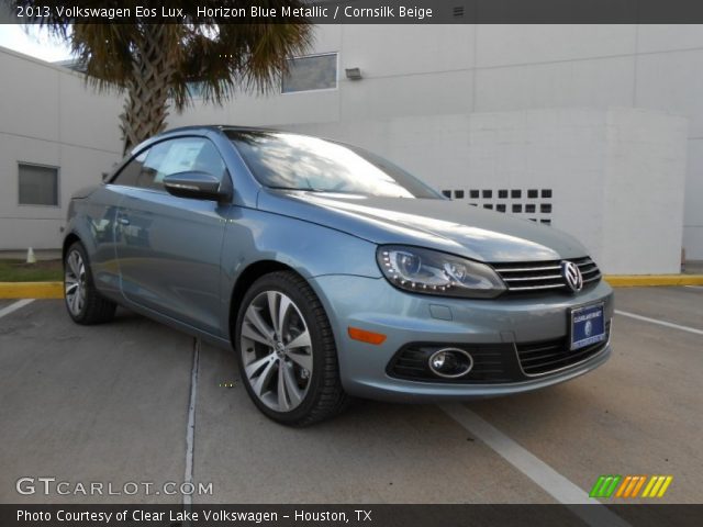2013 Volkswagen Eos Lux in Horizon Blue Metallic