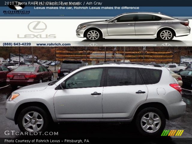 2010 Toyota RAV4 I4 in Classic Silver Metallic