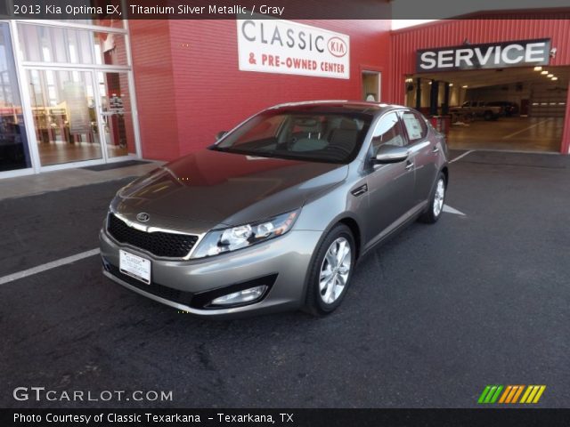 2013 Kia Optima EX in Titanium Silver Metallic